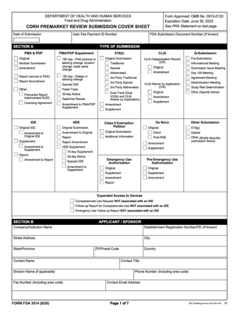 Fda Form Fill Out Sign Online Dochub