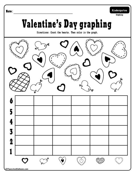 Valentines Day Kindergarten Worksheets Free Printable Pdf