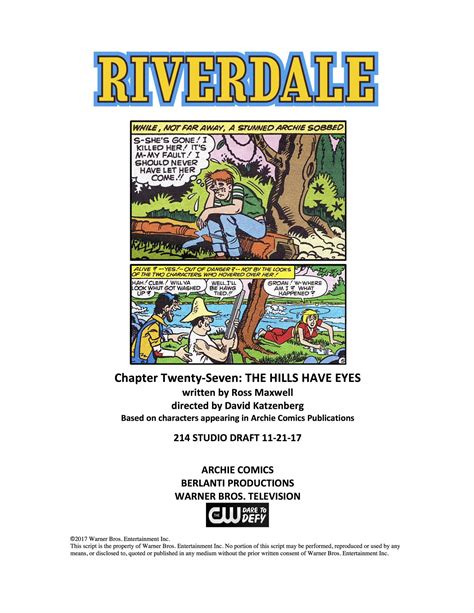 Riverdale Riverdale Season 2 Chapter 14 The Hills Have Eyes The