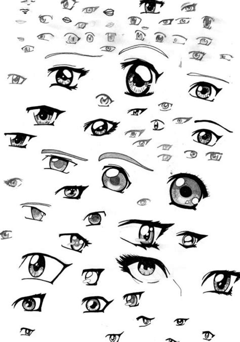 Cute Anime Eyes Drawing At Explore