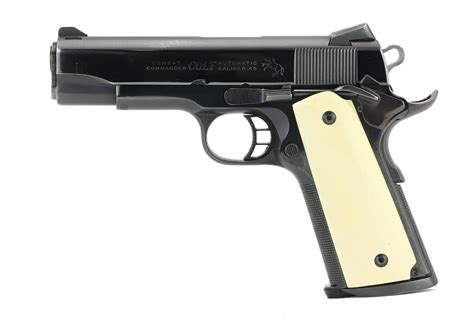Colt Earl Long Custom Combat Commander 45 Acp Caliber Pistol For Sale