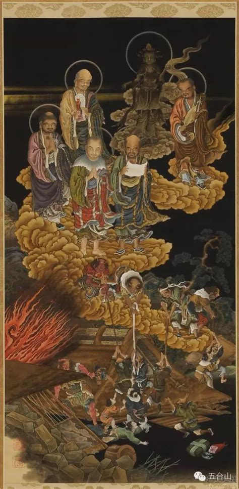 Chinese Buddhism Arhats Posted By Sifu Derek Frearson Buddhist Art