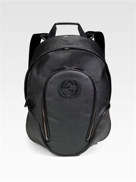 Lyst Gucci Black Plus Backpack In Black For Men