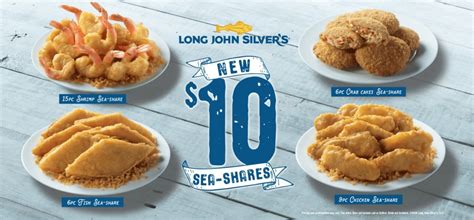 Long John Silver S Debuts New 10 Sea Shares Menu The Fast Food Post