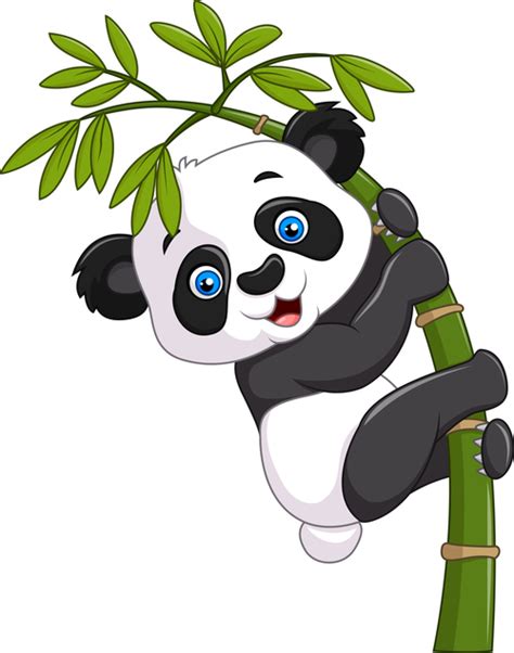 Panda And Bamboo Vector Free Download
