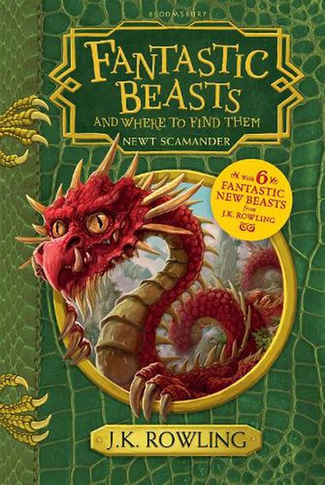 Fantastic Beasts And Where To Find Them Hogwarts Library Book By Jk