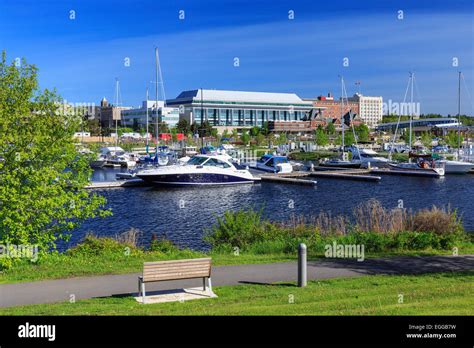 Waterfront Of Thunder Bay Ontario Canada Stock Photo Alamy