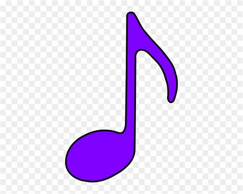 Purple Music Note Png Full Size Png Clipart Images Download