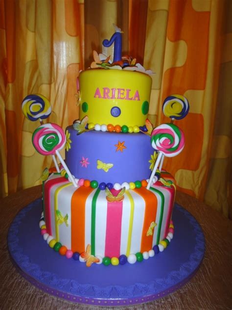 Custom Cakes In Brooklyn Colorful Birthday Cake