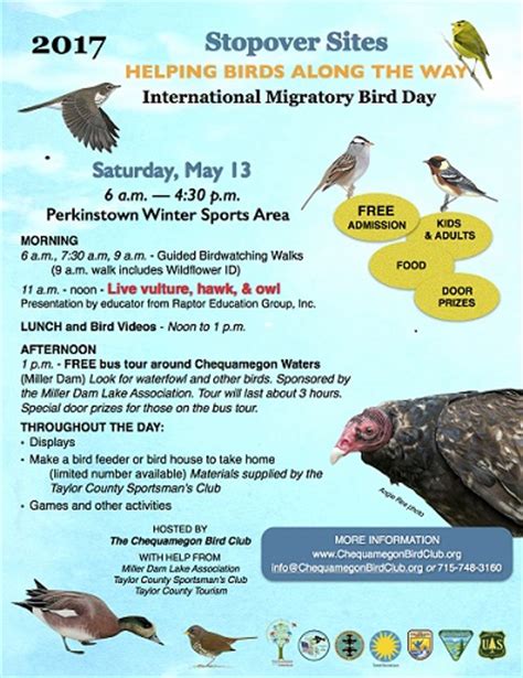 International Migratory Bird Day Celebration Medford Wisconsin