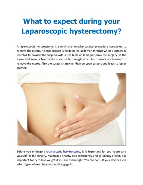 what exercise can i do after laparoscopic hysterectomy exercise