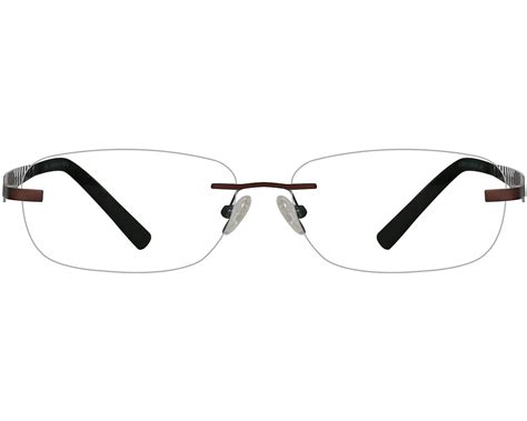 Rimless Rectangle Eyeglasses 143525