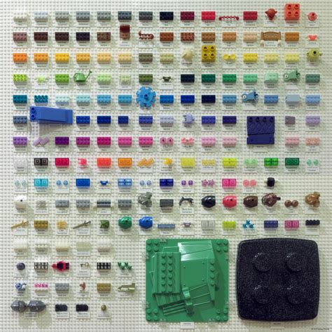Chart Of All The Lego Colours Ever Produced Kotaku Australia