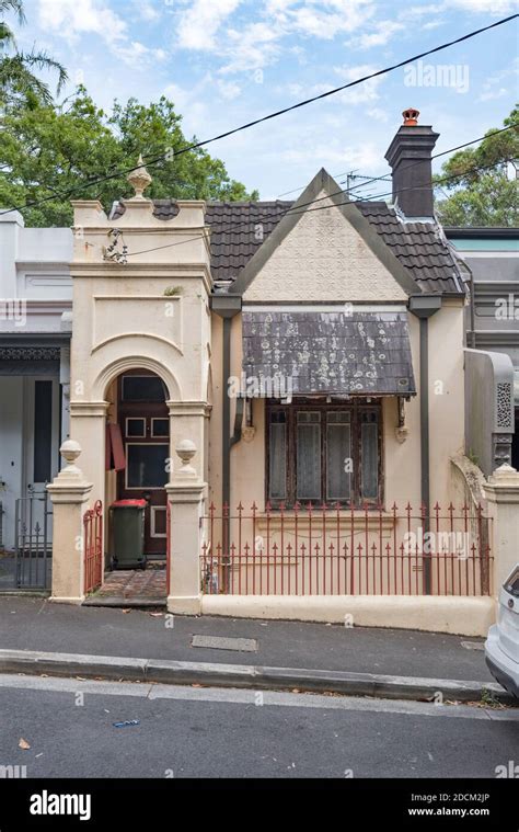 A Small Federation Queen Anne Style House In The Sydney Suburb Of
