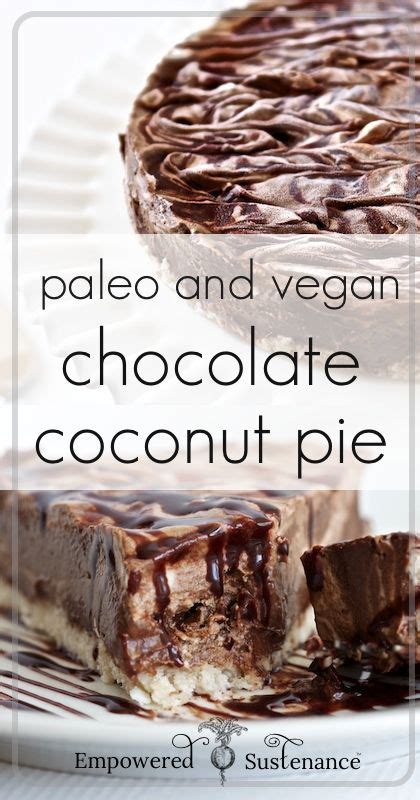 A skinny japanese milf got creamy pie. Creamy Chocolate Coconut Pie | Recipe | Paleo dessert ...