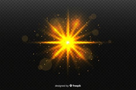 Free Vector Sparkly Explosion Particles Effect On Transparent Background