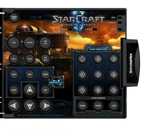 Tastatura Speciala Pentru Starcraft Ii