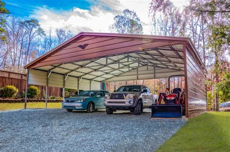 The Ultimate In Custom Metal Garages 32 Designs First Choice Carports