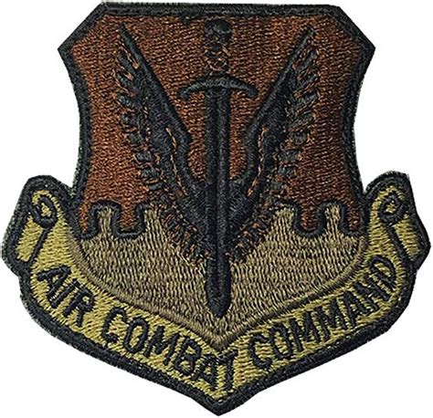 Us Air Force Air Combat Command Ocp Spice Brown Patch With