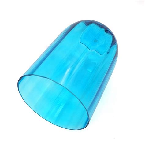 5 x 17 x 5. Extra Large Blue Glass Hurricane Candle Holder Tall ...