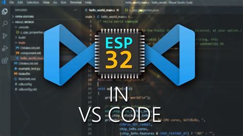 Esp Idf Program Esp In Visual Studio Code Esp Idf Youtube Images