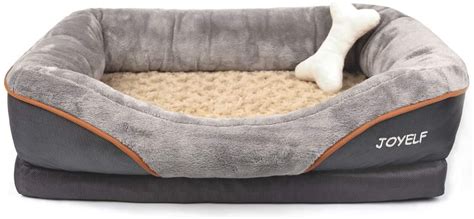 Discover the best dog bed covers in best sellers. JOYELF Orthopedic Dog Bed Memory Foam Pet Bed with ...