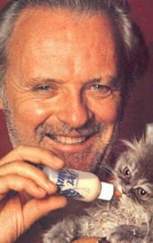 Pin By Julia On Anthony Hopkins Men With Cats Anthony Hopkins Cats