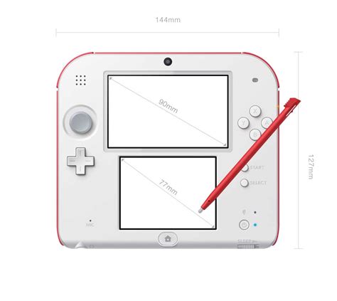 Nintendo 2ds White And Red Console Bundle Includes New Super Mario Bros