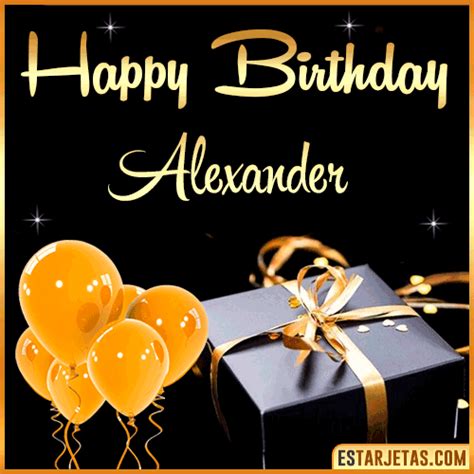 Feliz Cumplea Os Alexander Im Genes Gif Tarjetas Y Mensajes