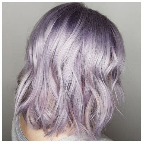 Pastel Lilac Hair Silver Lavender Hair Silver Purple Hair Purple