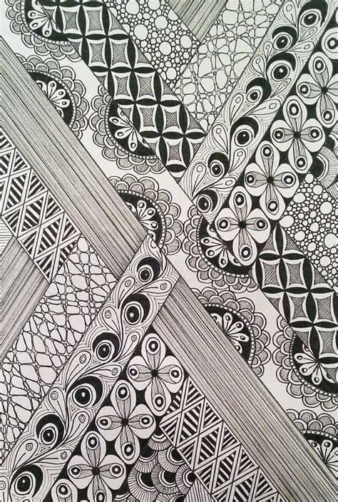 Then you should choose the blocks and start drawing repetitive structures and patterns. Pebbles step by step (With images) | Zentangle patterns, Tangle art, Tangle patterns