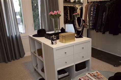 A diy guide on how to build a closet system with drawers and shelves to expertly store all your clothing and accessories. IKEA Hack: DIY Closet Island | Lauren Messiah