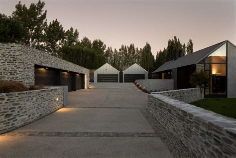 Nature Abounds Linking Material And Place With Natural Concrete Home
