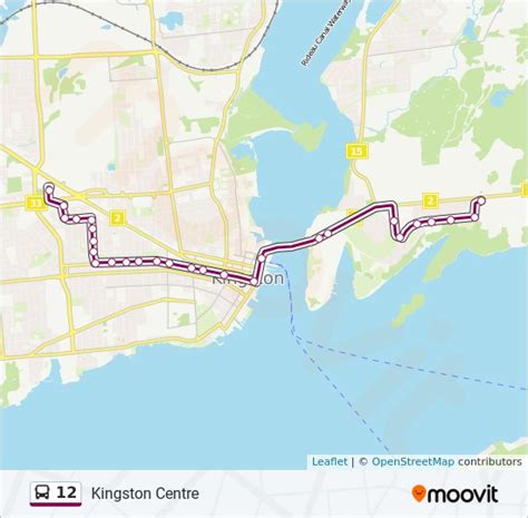 12 Route Time Schedules Stops And Maps Kingston Centre