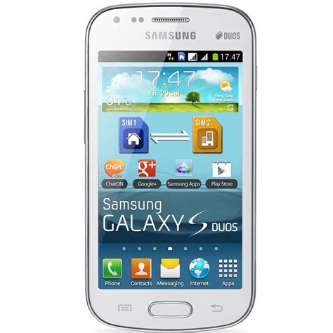 Samsung Galaxy S Duos Caracteristicas Blanco