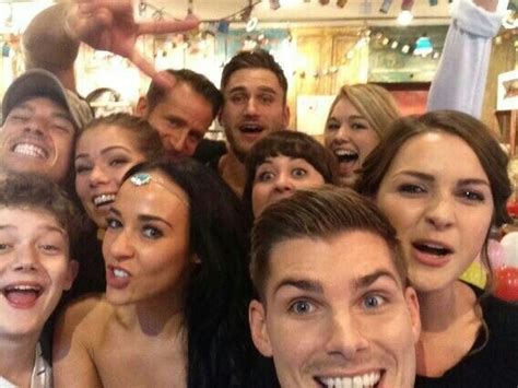 The Hollyoaks Cast After Their Live Challenge For Their Best Soap Win