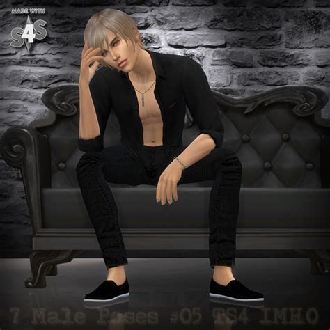 Imho Sims 4 7 Male Poses 05 Sims 4 Downloads