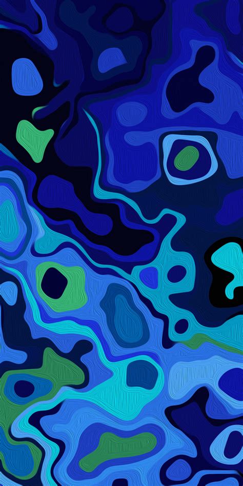 1080x2160 Abstract Blue World 4k One Plus 5thonor 7xhonor View 10lg