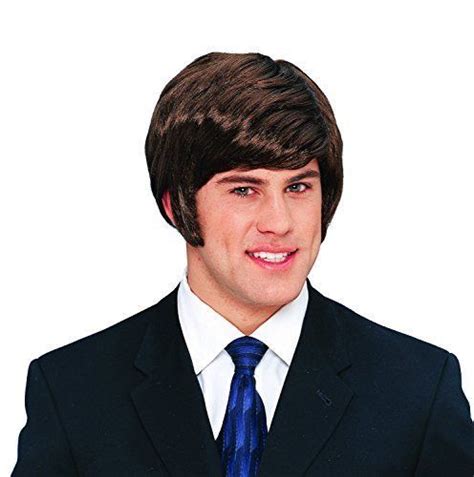 Costume Culture 70s Dude Wig Deluxe Brown One Size