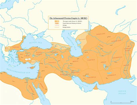 The Achaemenid Persian Empire C 500 Bc By Undevicesimus On Deviantart
