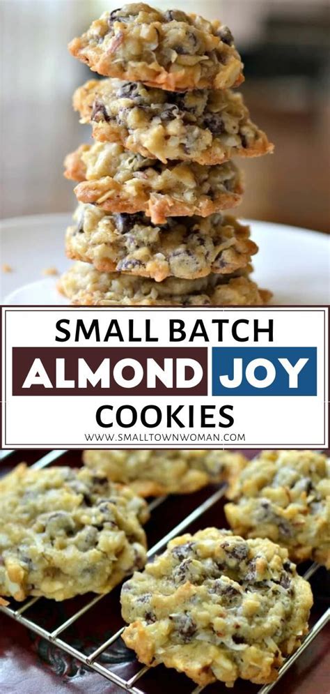 Almond Joy Cookies Recipe Almond Joy Cookies Small Batch Almond