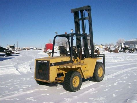 1998 Eagle Picher R80 Mast Forklift For Sale 3500 Hours Idaho Falls