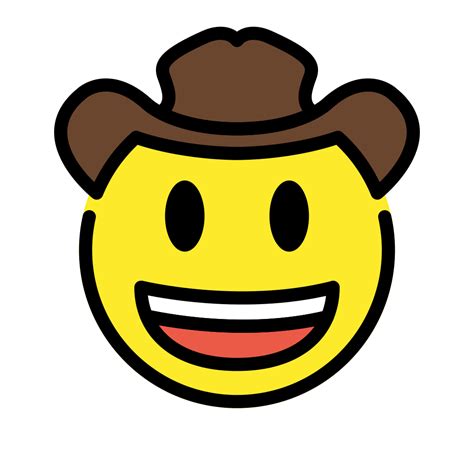 🤠 Cara Con Sombrero De Vaquero Emoji
