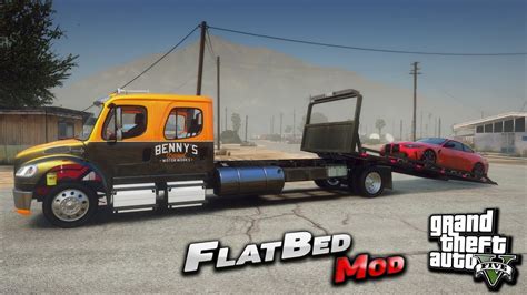 Rollback Flatbed Script Mtl Flatbed Tow Truck Gta 5 Youtube