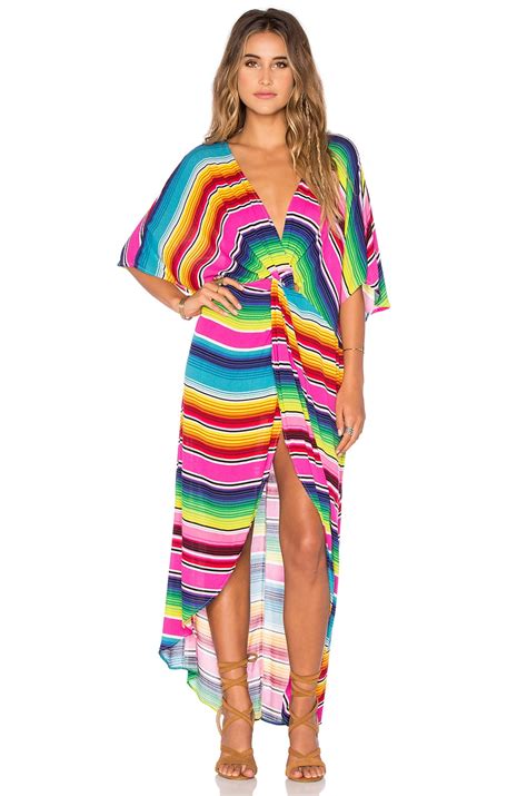 Show Me Your Mumu Get Twisted Dress In Serape Party Cloud Revolve