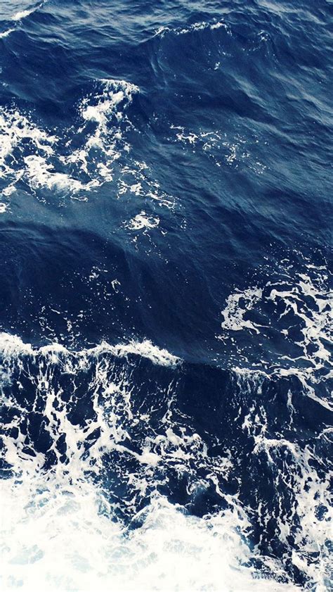 Feel free to use these ocean waves images as a background for your pc, laptop, android phone, iphone or tablet. Foamy Blue Ocean Waves #iPhone #5s #wallpaper | Iphone 5s ...