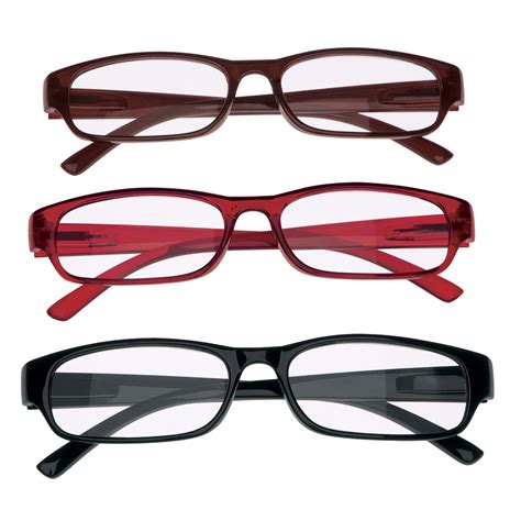 Bifocal Reading Glasses Set Of 3 Eyeglasses Easy Comforts
