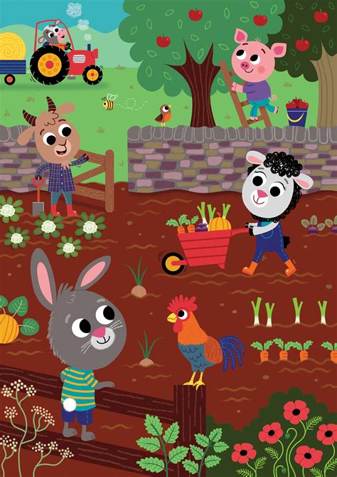 Pin by 紫琪 陳 on Развивающая книга | Happy art, Art for kids, Farm ...
