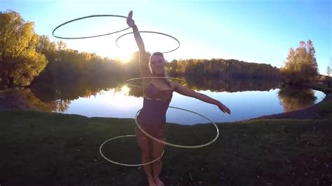 Girl Shows Amazing Dance Moves With Hula Hoop Jukin Media Inc