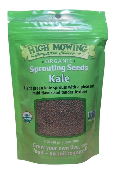 Sprouting Seeds Organic High Mowing Country Life Natural Foods
